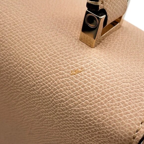 Valextra Valextra Idide 2WAY Handbag Size Medium Leather Beige WBES0056028L - Picture 7 of 16